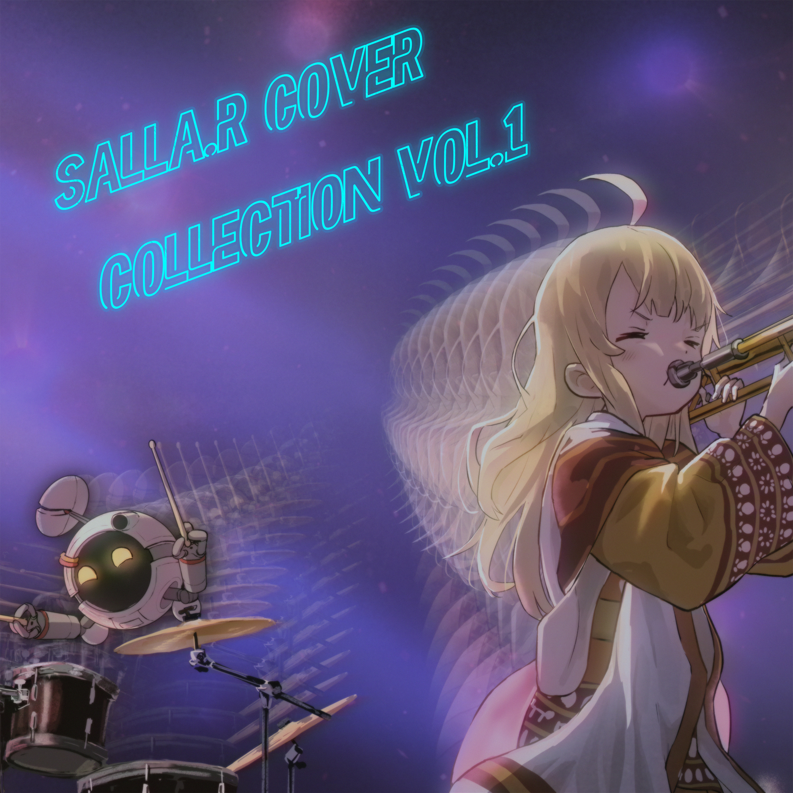 SALLA.R – SALLA.R Cover Collection Vol.1【44.1kHz／16bit】-OppsUplus音乐王国