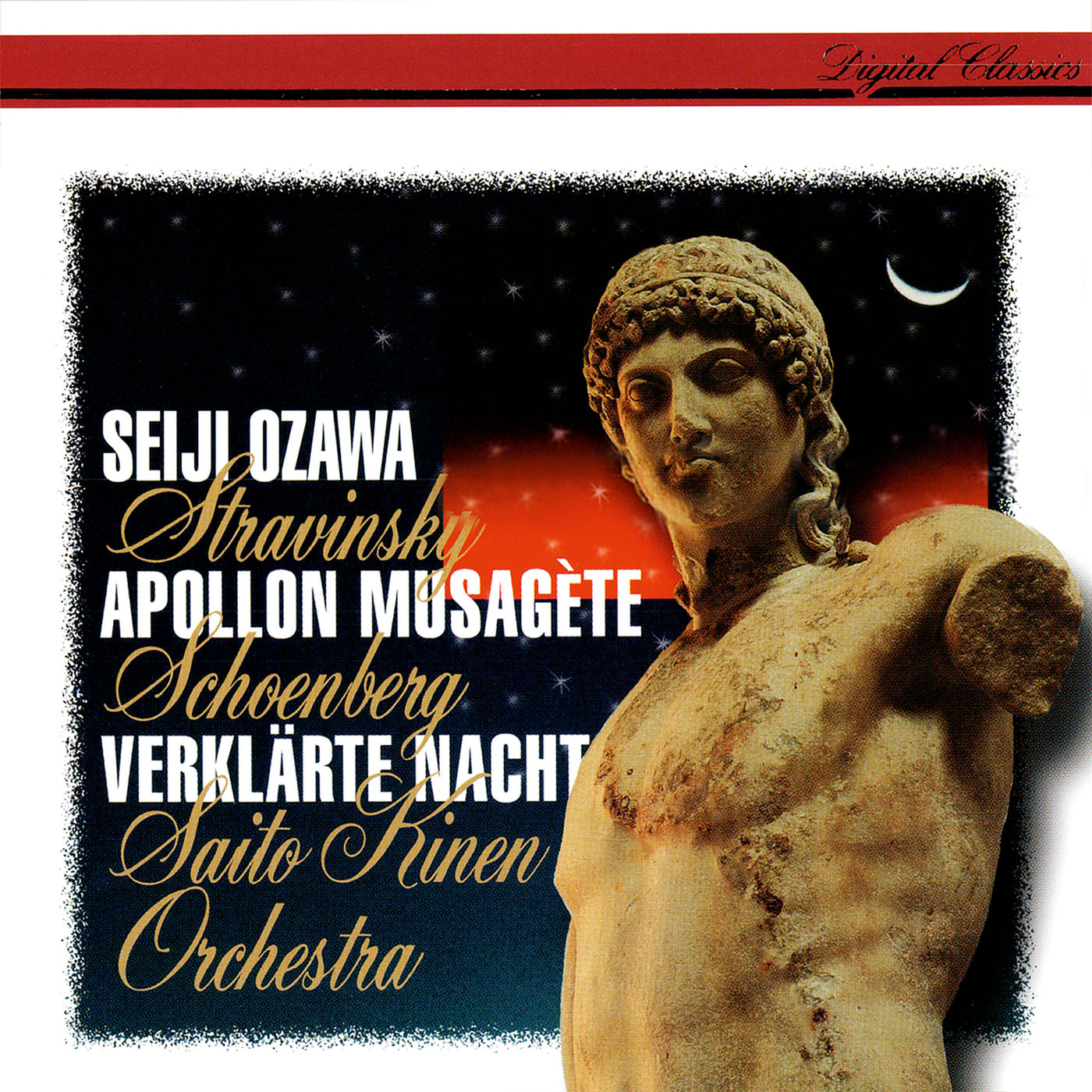 小澤　征爾 – Schoenberg： Verklärte Nacht – Stravinsky： Apollon musagète【44.1kHz／16bit】日本区-OppsUplus音乐王国