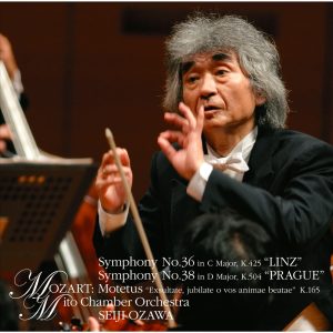 小澤　征爾 – モーツァルト：交响曲第36番「リンツ」＆第38番「プラハ」、モテットK.165【44.1kHz／16bit】日本区-OppsUplus音乐王国