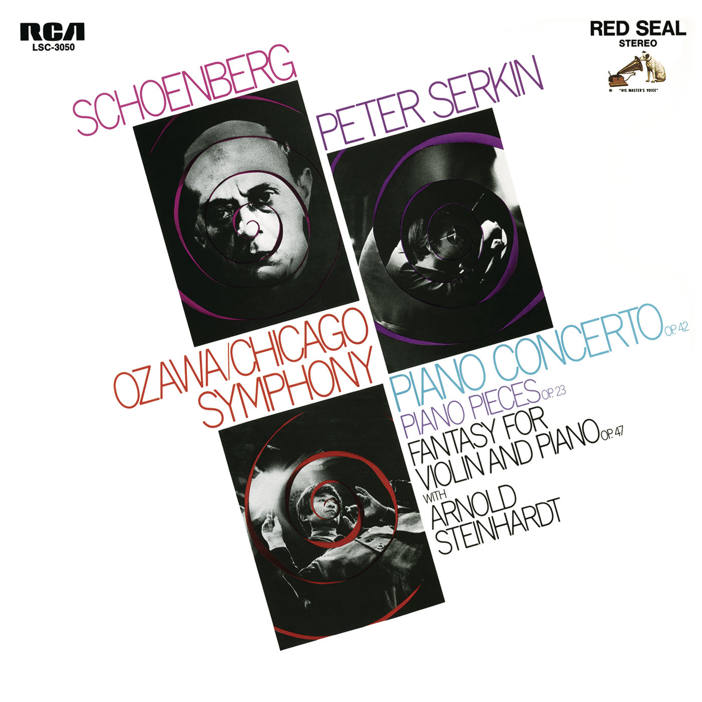 小澤　征爾 – Schoenberg： Piano Concerto, Op. 42, 5 Piano Pieces, Op. 23 ＆ Phantasy, Op. 47【44.1kHz／16bit】日本区-OppsUplus音乐王国