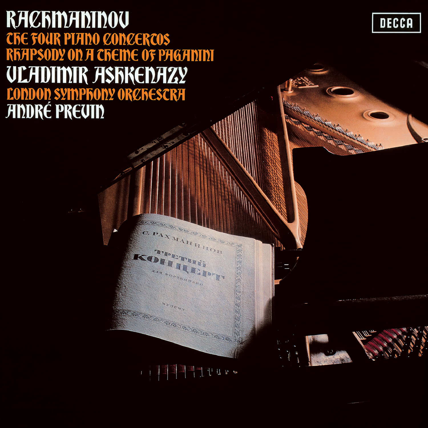 ヴラディーミル・アシュケナージ – Rachmaninov： Piano Concertos【DSD 64】-OppsUplus音乐王国