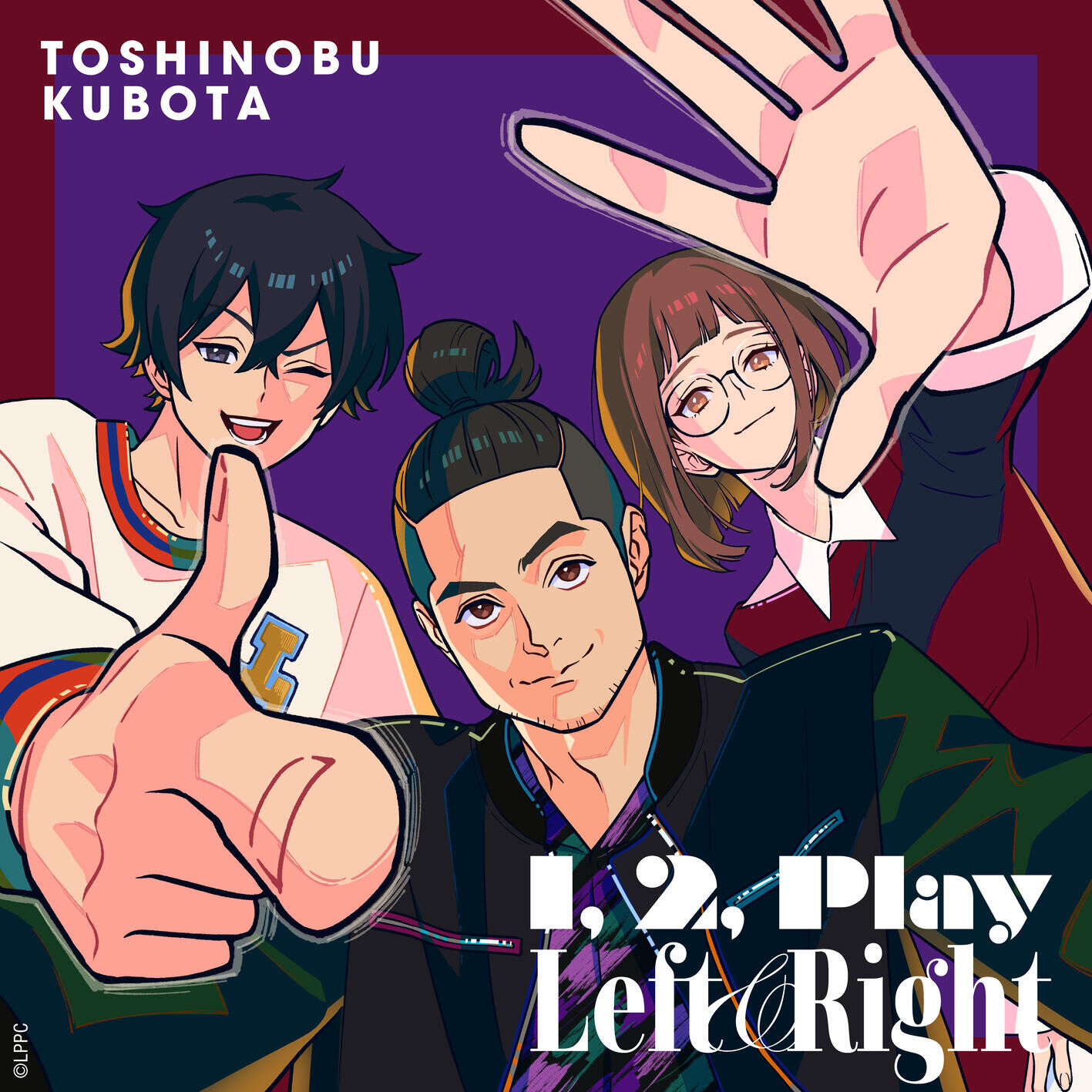 久保田　利伸 - 1, 2, Play ／ Left ＆ Right【44.1kHz／16bit】日本区-OppsUplus音乐王国